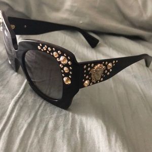 Versace crystal charm collection sunglasses